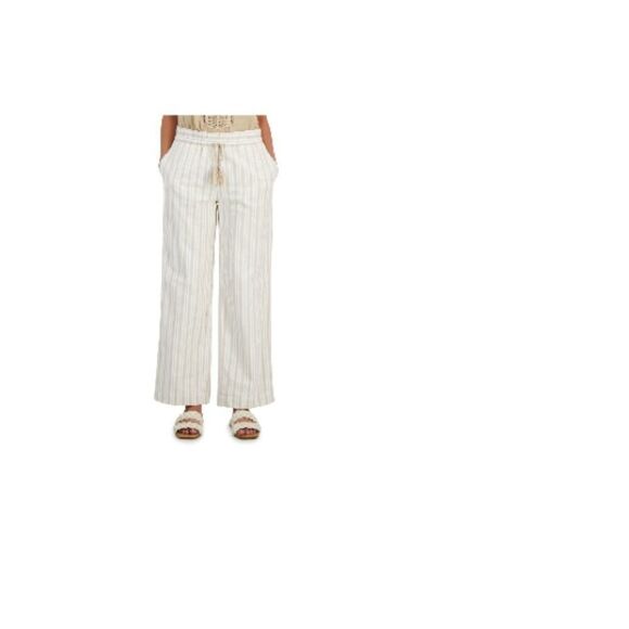 Fever Tie Linen Waist Pants XL - Picture 1 of 7